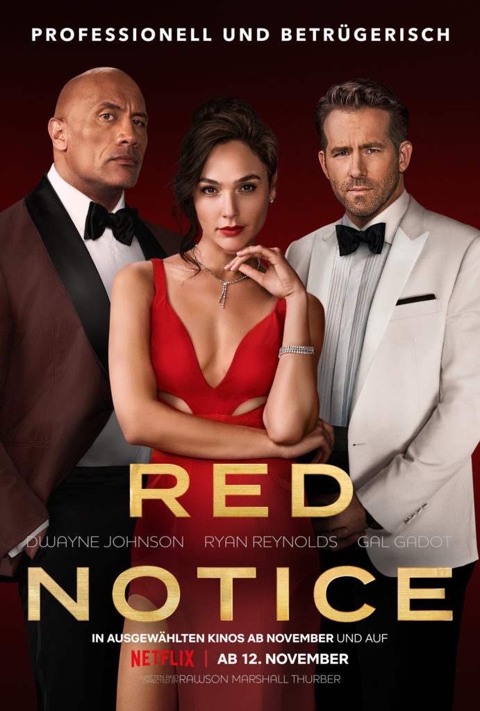 Red Notice - Plakat